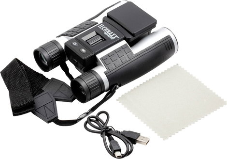Technaxx Távcső digitális kamerával TX-142 12-szeres 25 mm Binokuláris Fekete/ezüst 4863 9. kép