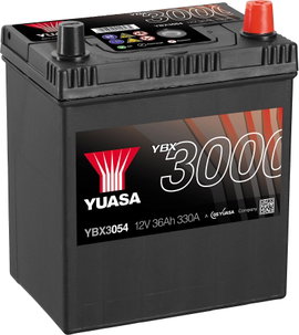 Yuasa SMF YBX3054 Autó akku 36 Ah T1/T3 Cella kiosztás 0