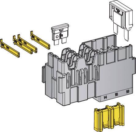 MTA Automotive Fuse/Relay Holder Maxival / Unival Mo Biztosíték-/relétartó 1 db 2. kép
