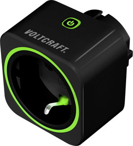 Bluetoothos energiafogyasztás mérő, adatgyűjtő funkció, TRMS, Voltcraft SEM6000 BLACK