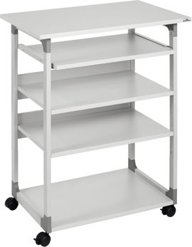 Durable Számítógép kocsi Állítható magasság, Görgőkkel Magasság tartomány: 950 - 1150 mm (Sz x Mé) 7