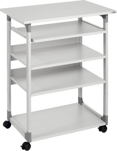Durable Számítógép kocsi Állítható magasság, Görgőkkel Magasság tartomány: 950 - 1150 mm (Sz x Mé) 7