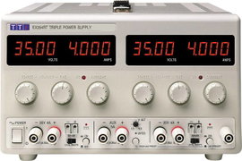 Aim TTi EX354RT Labortápegység, szabályozható 0 - 35 V/DC 0 - 4 A 305 W Kimenetek száma 3 x