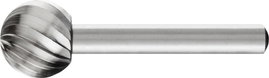 PFERD 22420816 Maróstift HSS Gömb 16 mm Hossz 54 mm Átmérő 16 mm Munkahossz 14 mm Szár átmérő 6 mm 1