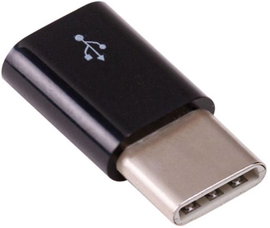 Raspberry Pi® 789RP-19040801 USB adapter Raspberry Pi [1x USB-C® dugó - 1x Mikro USB alj] Fekete
