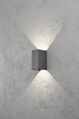 Konstsmide Cremona 7940-370 LED-es kültéri fali lámpa EEK: F (A - G) LED Fixen beépített LED-es 6 W 