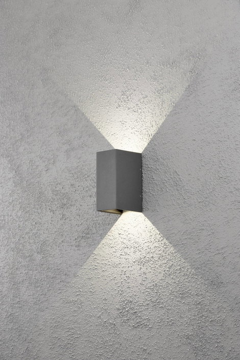 Konstsmide Cremona 7940-370 LED-es kültéri fali lámpa EEK: F (A - G) LED Fixen beépített LED-es 6 W