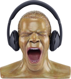 Oehlbach XXL Scream Anniversary Edition Fejhallgató állvány Bőrszínű