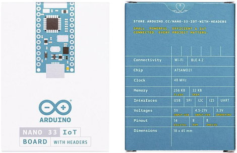 Arduino ABX00032 Panel Nano 33 IoT with headers Nano 5. kép