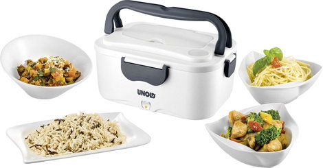 Unold 58850 58850 Elektromos lunchbox Fehér, Szürke 3. kép