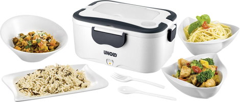Unold 58850 58850 Elektromos lunchbox Fehér, Szürke 4. kép