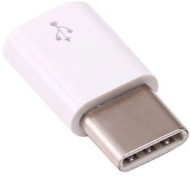 Raspberry Pi® 789RP-19040802 USB adapter Raspberry Pi [1x USB-C® dugó - 1x Mikro USB alj] Fehér