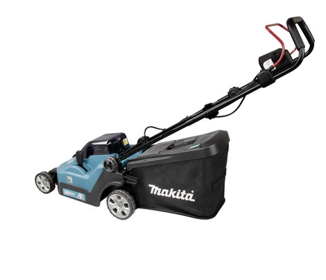 Makita Fűnyíró Akku Akkuval, 2 db akkuval 18 V Vágási szélesség (max.) 380 mm 3. kép