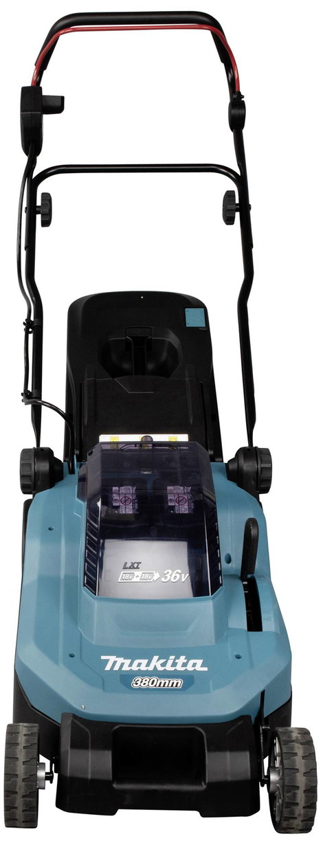 Makita Fűnyíró Akku Akkuval, 2 db akkuval 18 V Vágási szélesség (max.) 380 mm 8. kép