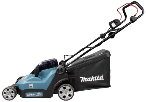 Makita Fűnyíró Akku Akkuval, 2 db akkuval 18 V Vágási szélesség (max.) 380 mm 9. kép