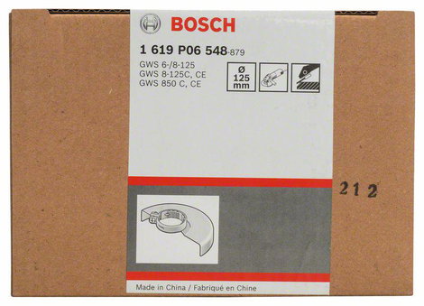 Védőburkolat csiszoláshoz - 125 mm Bosch Accessories 1619P06548 Ø 125 mm 2. kép