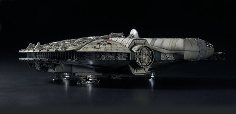 Revell 01206 Star Wars Bandai Millennium Falcon Perfect Grade Sci-Fi építőkészlet 1:72 4. kép