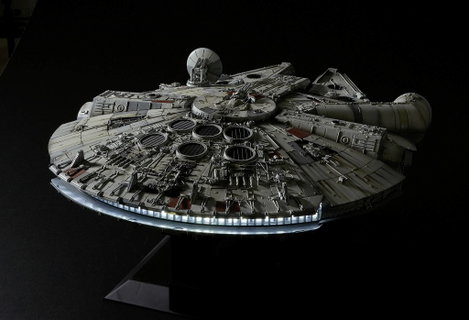 Revell 01206 Star Wars Bandai Millennium Falcon Perfect Grade Sci-Fi építőkészlet 1:72 5. kép