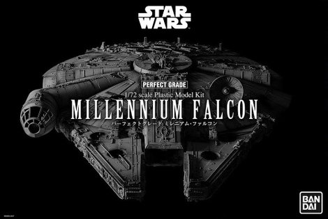 Revell 01206 Star Wars Bandai Millennium Falcon Perfect Grade Sci-Fi építőkészlet 1:72 6. kép