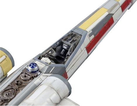 Revell 01200 Star Wars X-Wing Starfighter Sci-Fi építőkészlet 1:72 11. kép