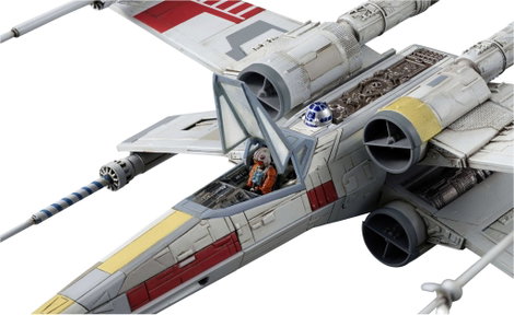 Revell 01200 Star Wars X-Wing Starfighter Sci-Fi építőkészlet 1:72 16. kép