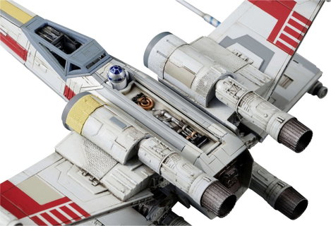 Revell 01200 Star Wars X-Wing Starfighter Sci-Fi építőkészlet 1:72 17. kép