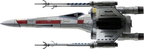 Revell 01200 Star Wars X-Wing Starfighter Sci-Fi építőkészlet 1:72 18. kép