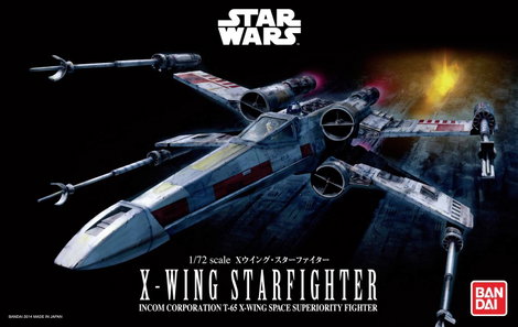 Revell 01200 Star Wars X-Wing Starfighter Sci-Fi építőkészlet 1:72 26. kép