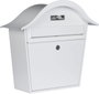 Burg Wächter HOLIDAY 5842 W Burg-Wächter Postaláda Acéllemez Fehér Kulcsos zár bélyegkép