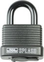 Burg Wächter Splash 470 45 Black SB Függő lakat Fekete Kulcsos zár bélyegkép