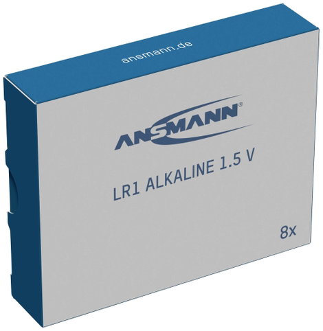 Speciális elem Ansmann LR1 Alkáli mangán 1.5 V 8 db 3. kép