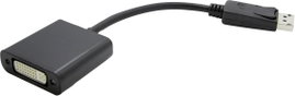 Value Kijelző csatlakozó / DVI Átalakító kábel DisplayPort dugó, DVI-D 24+1 pólusú Aljzat 0.15 m Fek