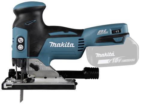 Makita Akkus beszúrú fűrész DJV181Z akku nélkül 18 V 16. kép