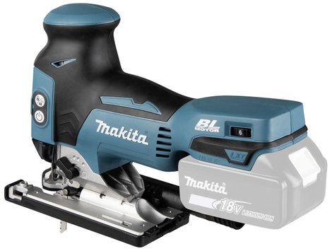 Makita Akkus beszúrú fűrész DJV181Z akku nélkül 18 V 4. kép