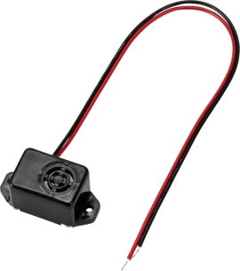 TRU COMPONENTS TC-9218556 Mini zümmer Zajkibocsátás: 75 dB Feszültség: 12 V Tartós hangjel 1 db