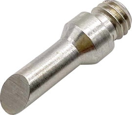 TOOLCRAFT T03 Forrasztóhegy Gömbölyű, hosszú, ferdén levágott Hegy méret 7 mm Csúcs hossza 22 mm Tar