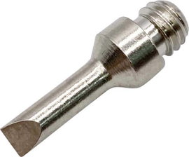 TOOLCRAFT T02 Forrasztóhegy Véső forma Hegy méret 7 mm Csúcs hossza 22 mm Tartalom, tartalmi egysége