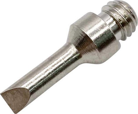 TOOLCRAFT T02 Forrasztóhegy Véső forma Hegy méret 7 mm Csúcs hossza 22 mm Tartalom, tartalmi egysége