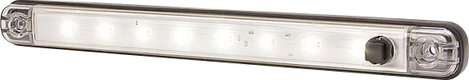 WAS LED-es beltéri lámpa 728 SWITCH LW10 LED 12 V (Sz x Ma x Mé) 238 x 25 x 10.4 mm Kapcsoló