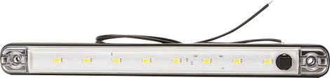 WAS LED-es beltéri lámpa 728 SWITCH LW10 LED 12 V (Sz x Ma x Mé) 238 x 25 x 10.4 mm Kapcsoló 2. kép