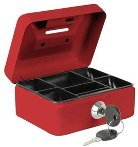 Burg Wächter MONEY 5012 red Pénzkazetta (Sz x Ma x Mé) 125 x 60 x 95 mm Piros