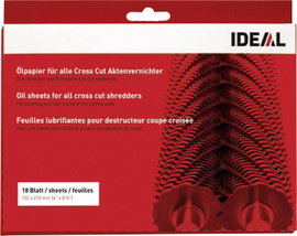 Ideal Office 9000631 Olajozólapok iratmegsemmisítőhöz 18 lap