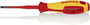 Knipex KNIPEX Plusz/mínusz csavarhúzó VDE Méret (csavarhúzó) PZ 1 Penge hossz: 80 mm bélyegkép