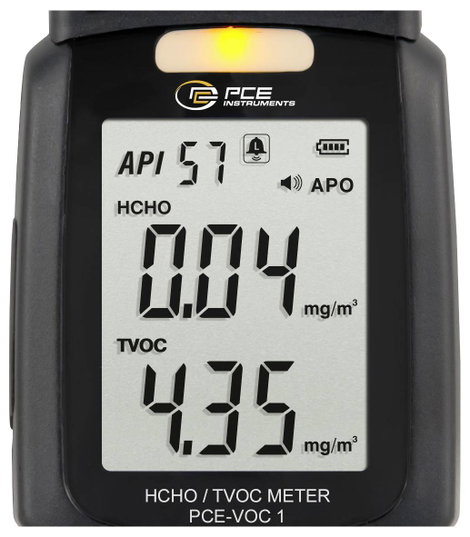 PCE Instruments Formaldehid mérőkészülék 3. kép