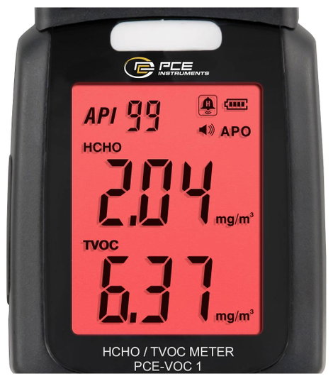 PCE Instruments Formaldehid mérőkészülék 4. kép