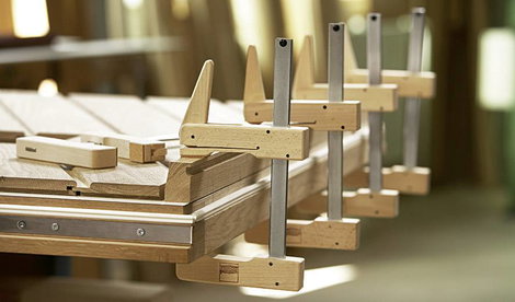 Fa gyorsszorító, HKL 300/110 Bessey HKL30, fesztáv: 300 mm, visszavonás: 110 mm 2. kép