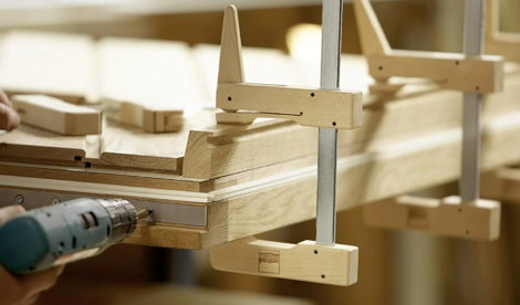 Fa gyorsszorító, HKL 300/110 Bessey HKL30, fesztáv: 300 mm, visszavonás: 110 mm 3. kép