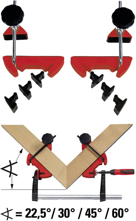 Illeszték szorító rendszer, MCX Bessey MCX, fesztáv: 100 mm 3. kép