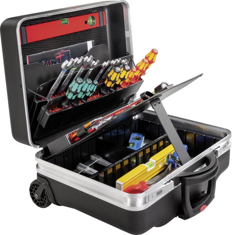 Univerzális gurulós bőrönd, üres 510 x 470 x 270 mm, Parat CLASSIC KingSize Roll neo Safe CP-7 78955 5. kép