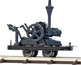 Busch Feldbahn 12250 H0f terepi vasúti személygépkocsi Lanz próbabábu